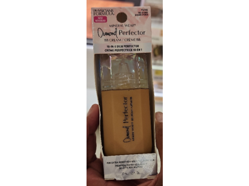Physicians Formula Mineral Wear Diamond Perfector BB Cream, Tan To Deep, 1.2 fl oz/37 mL