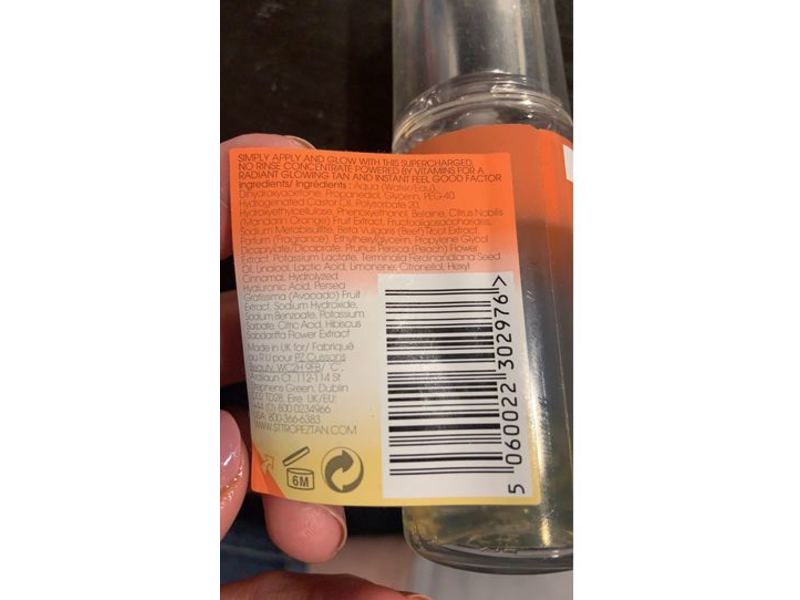 St.Tropez Glow Boosting Vitamin C & D Self Tan Purity Bronzing Water Serum, 1.69 fl oz/50 mL