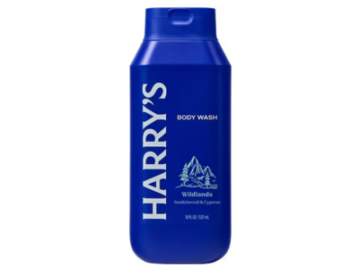 Harrys Wildlands Body Wash, Sandalwood & Cypress , 18 fl oz/532 mL