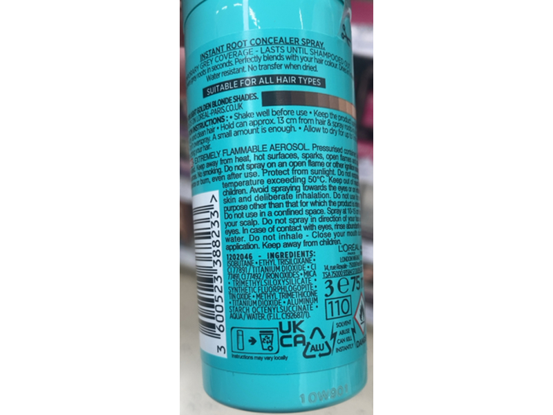 L'Oreal Paris Magic Retouch, Light Golden Blonde, 75 mL