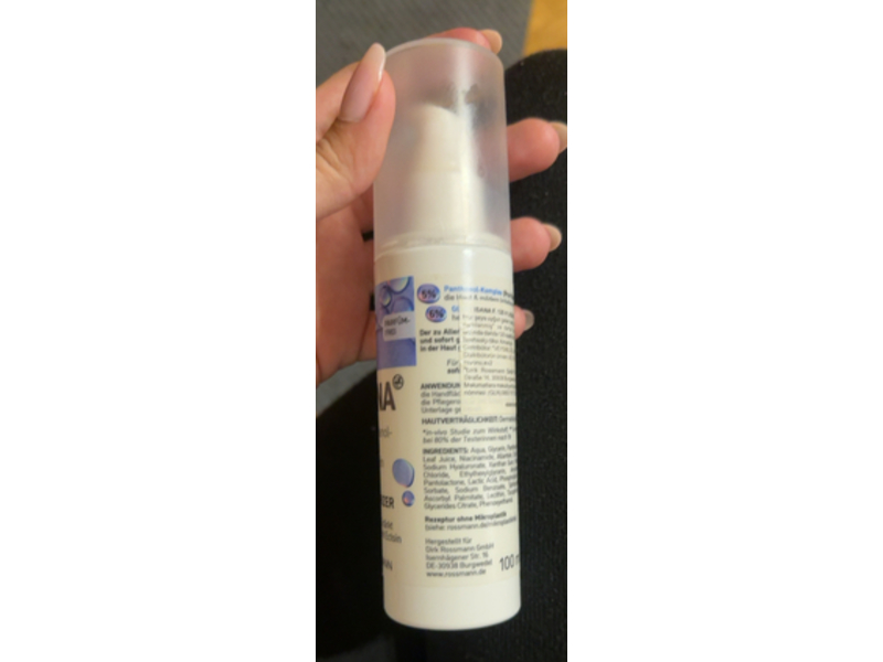 Rossmann Isana Liquid Moisturizer, 100 mL