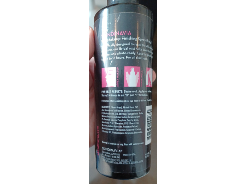 Skindinavia The Makeup Finishing Spray, 8 fl oz/236 mL