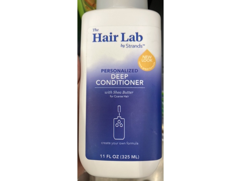 The Hair Lab By Strands Personalized Deep Conditioner, Shea Butter, 11 fl oz/325 mL