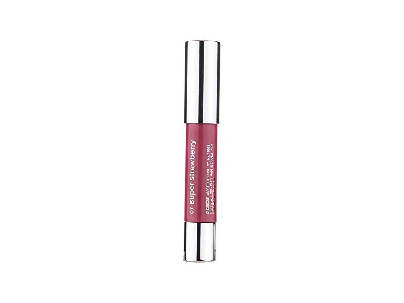 Clinique Chubby Stick Moisturizing Lip Color Balm, No. 07 Super Strawberry, 0.1 Ounce
