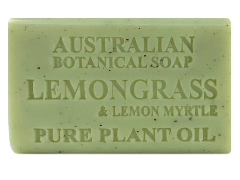 Australian Botanical Soap, Lemon Grass & Lemon Myrtle, 200 g, Pack Of 8