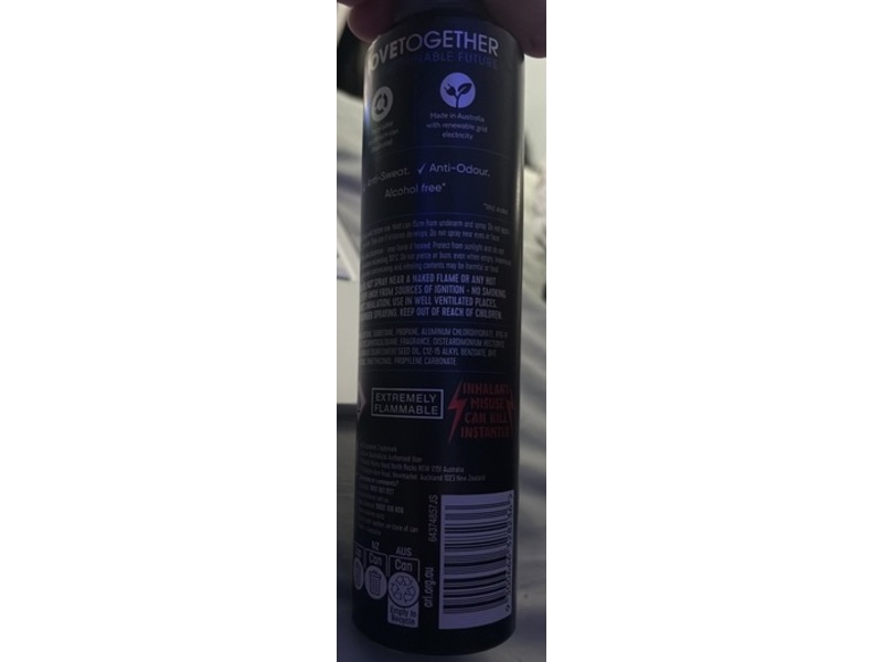 Rexona Antiperspirant, Ice Cool, 250 mL