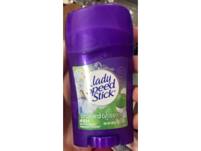Lady Speed Stick Antiperspirant, Orchard Blossom, 1.58 oz/45 g