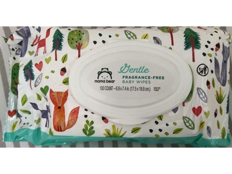 Mama Bear Gentle Baby Wipes, 100 Count