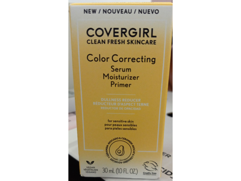 Covergirl Color Correcting Serum + Moisturizer + Primer, Medium, 1.0 fl oz/30 mL