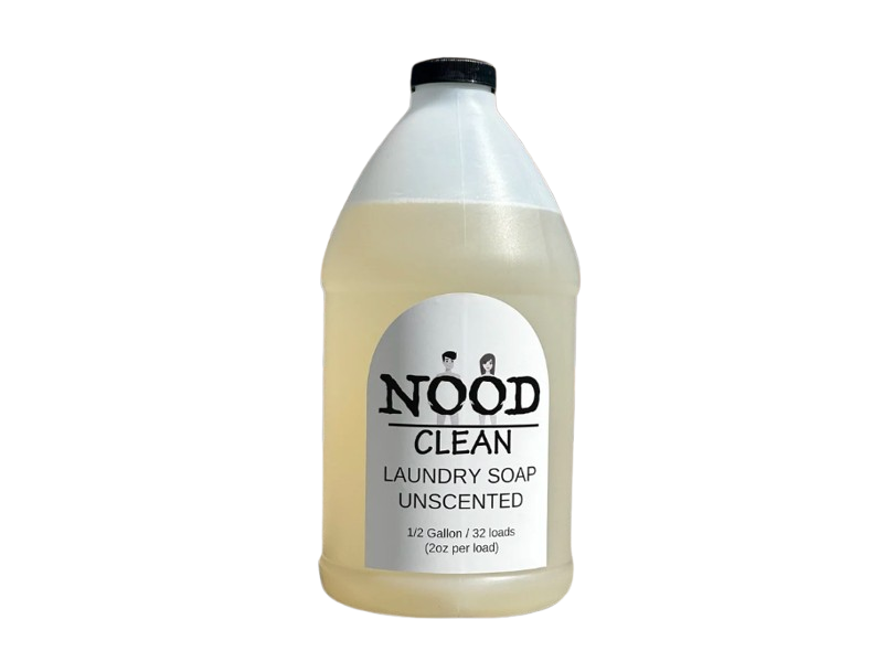 Nood Clean Laundry Soap, Unscented, 32 Loads, 64 oz