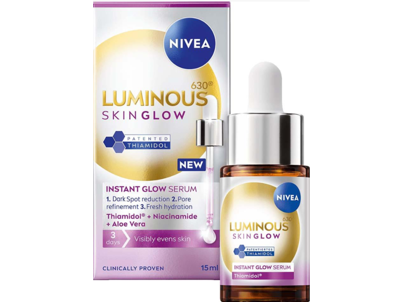 Nivea Luminous Skin Glow Instant Glow Serum, 15 mL