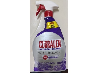 Cloralen Bathroom Cleaner, Lavender Scent, 22 fl oz/650 mL
