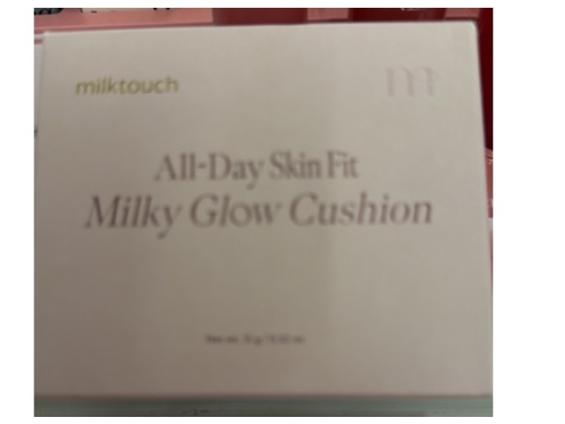 Milk Touch All-Day Skin Fit Milky Glow Cushion, 19N Vanilla Ivory, 0.5 oz