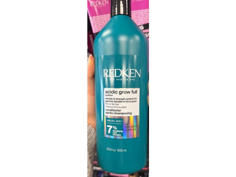 Redken Acid Grow Full Densifying Conditioner, Azelic Acid, 33.8 fl oz/1000 mL