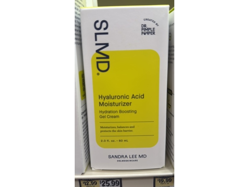 SLMD Dr. Pimple Popper Hyaluronic Acid Moisturizer, 2 fl oz/60 mL