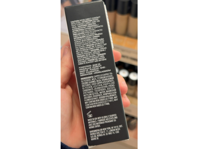 bareMinerals Original Pure Serum Radiant Natural Liquid Foundation, SPF 20, Light Cool, 1 fl oz/30 mL