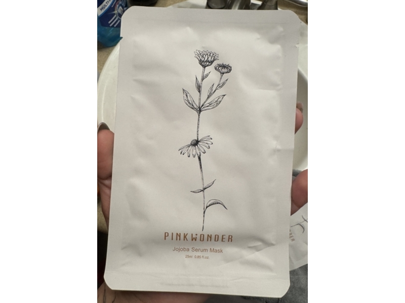 Pink Wonder Jojoba Serum Mask, 0.85 fl oz/25 mL