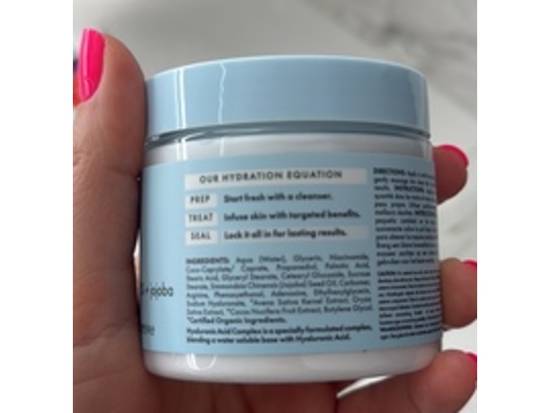 Skin ResQ By Petal Fresh Hello Hydration Moisturizer, Hyaluronic Acid Complex And Jojoba Oil, 4 oz/118 mL