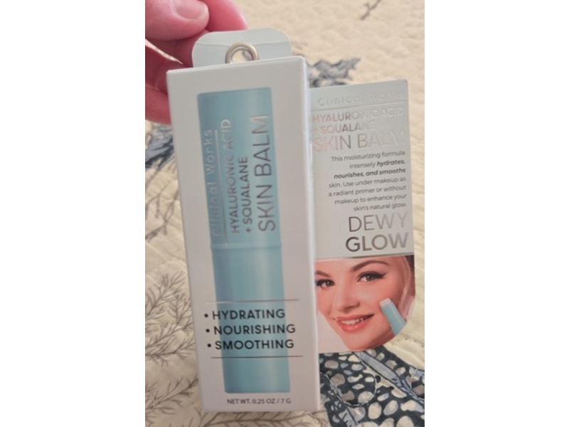Clinical Works Hyaluronic Acid + Squalane Skin Balm, 0.25 oz/7 g