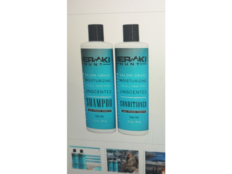 Meraki Hunt Biotin Shampoo & Conditioner Set, 12 fl oz/355 mL