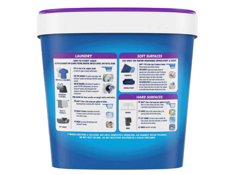 OxiClean Odor Blasters Versatile Odor & Stain Remover, 2.27 kg