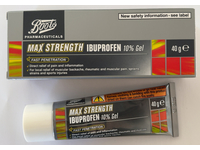 Boots Max Strength Ibuprofen 10% Pain Relief Gel, 40 g - Image 3