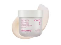 InnisFree Plump Cream, Green Tea + Ceramide + Collagen, 1.69 fl oz/50 mL - thumbnail 1