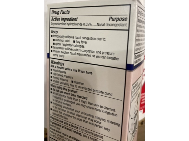 Equate Nasal Spray, 1 fl oz/30 mL, 3 Count