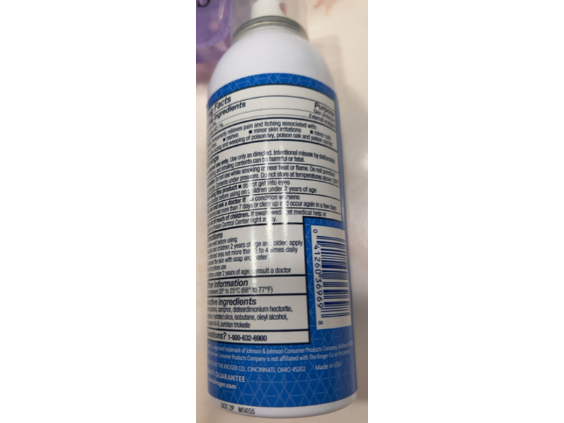 Kroger Calamine Plus No - Touch Spray, 4.1 oz/116 g