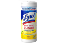 Lysol Disinfecting Wipes, Lemon & Lime Blossom Scent, 7.3 oz/206 g, 35 Count - thumbnail 1