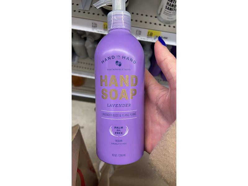 Hand In Hand Body Wash, Lavender, 10 oz/288 mL