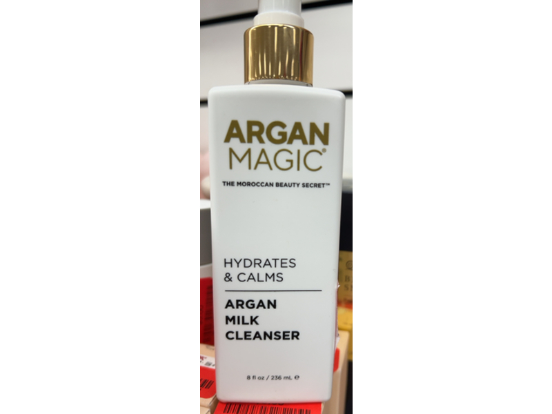 Argan Magic Hydrates & Calms Argan Milk Cleanser, 8 fl oz/236 mL