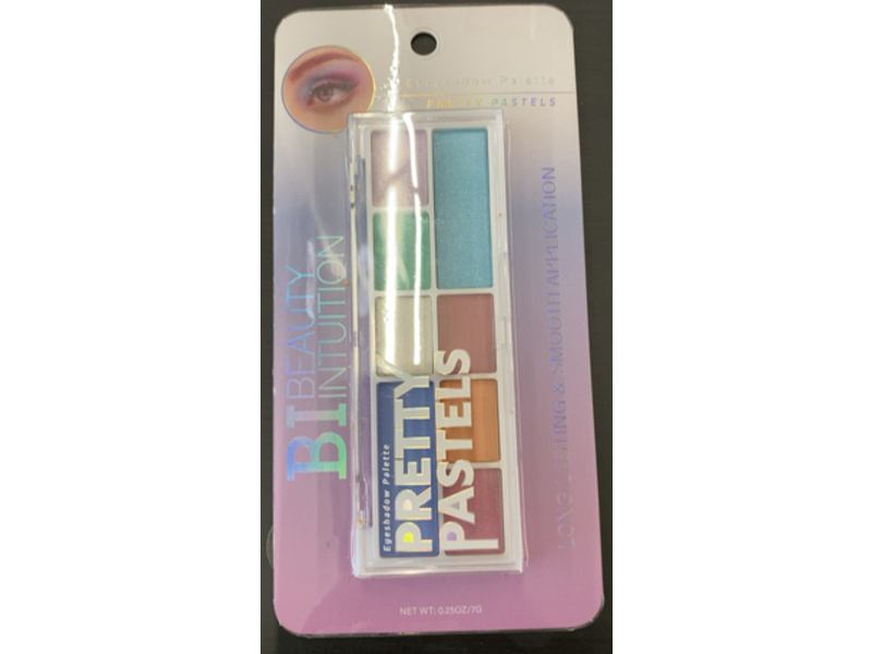 Beauty Intuition Eyeshadow Palette, Pretty Pastels, 0.25 oz/7 g