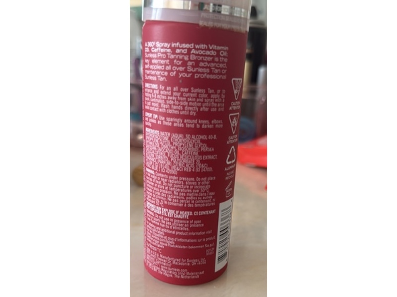 Sunless Pro Tanning Bronzer, 3.2 fl oz/95 mL