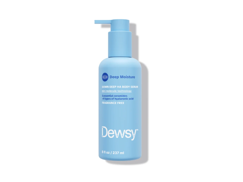 Dewsy Deep Down HA Body Serum, Fragrance Free, 8 fl oz/237 mL