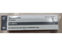 Tazarotene 0.05% Cream, 30 g, Cosette Pharmaceuticals (Rx) - Image 3