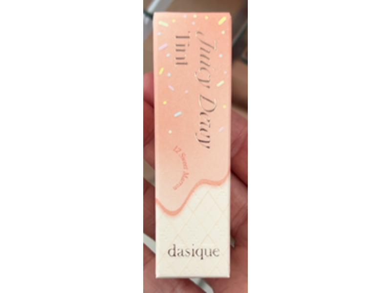 Dasique Juicy Dewy Tint, 12 Sweet Maroon, 0.12 oz/3.5 g