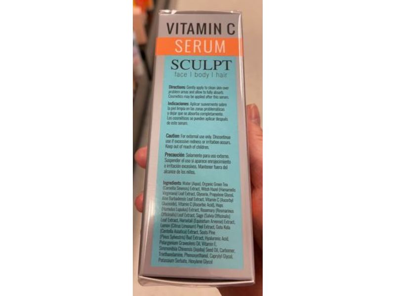 Sculpt Face Vitamin C Serum, 1 fl oz/30 ml