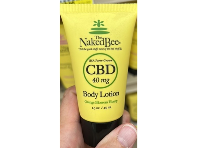 The Naked Bee Body Lotion, Orange Blossom Honey, 1.5 oz/45 mL