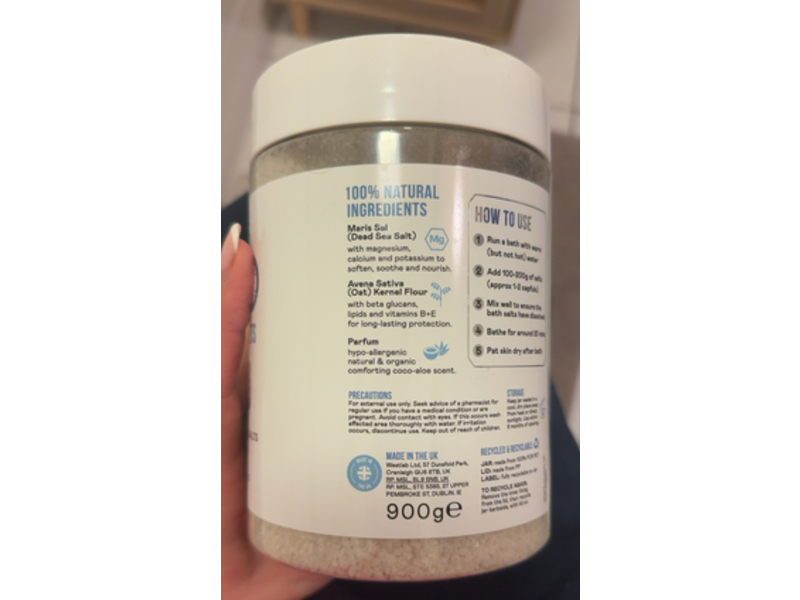 Westlab Skin Repair Bath Salts, 900 g
