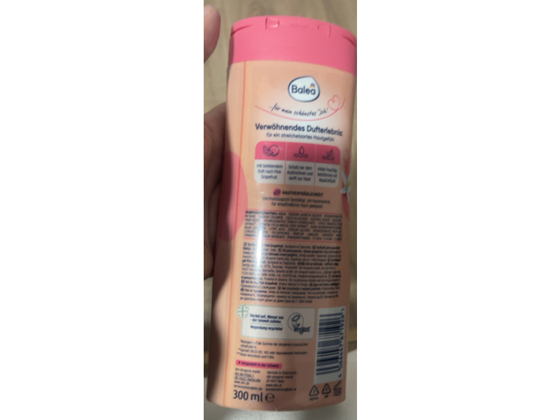 Balea Shower Gel, Pink Grapefruit, 300 mL