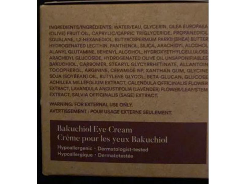 Farm Rx Bakuchiol Eye Cream, 1 fl oz/30 mL