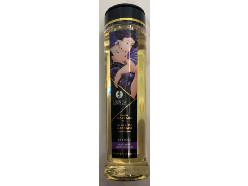 Shunga Erotic Libido Massage Oil, Exotic Fruits, 8 fl oz/240 mL
