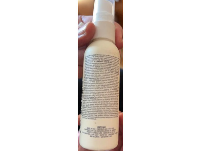 Unite Hair 7Seconds Detangler Leave-In Conditioner, 2 fl oz/59 mL