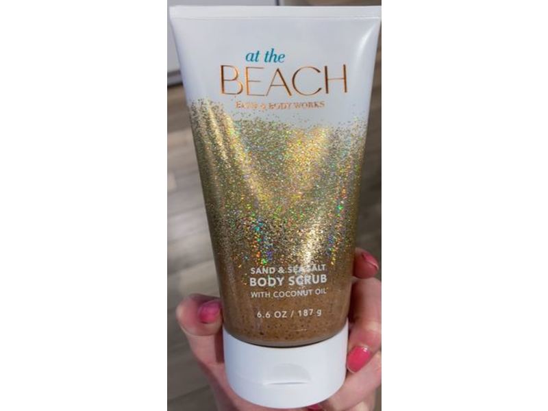 Bath & Body Works At the Beach Body Scrub, Sand & Sea Salt, 6.6 oz/187 g