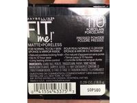 Maybelline New York Fit Me Matte Plus Poreless Powder, Porcelain, 0.29 oz/8.5 g - thumbnail 3