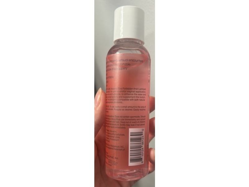 Adam & Eve Forbidden Anal Lubricant, 4 fl oz/118 mL