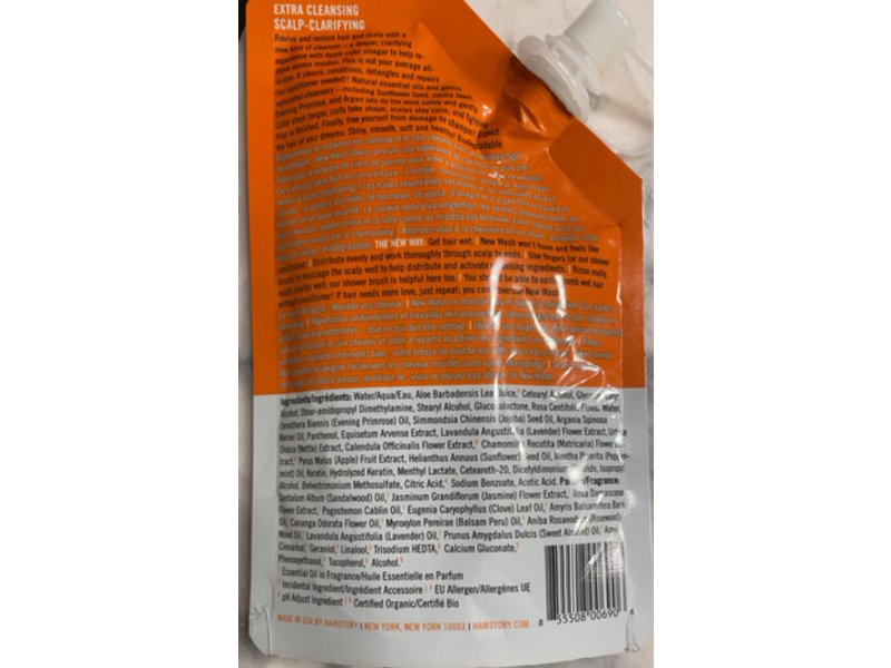 Hairstory New Wash Deep, 8 fl oz/236 mL