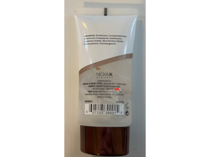 nicka K Ultra Smoothing Make Up Primer, 1.01 fl oz/30 mL