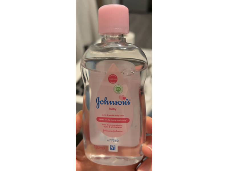 Johnson's Pure & Gentle Daily Care Baby Oil, 100 mL